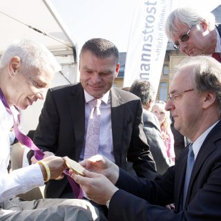 Sportler Empfang Paralympic Olympia 2012