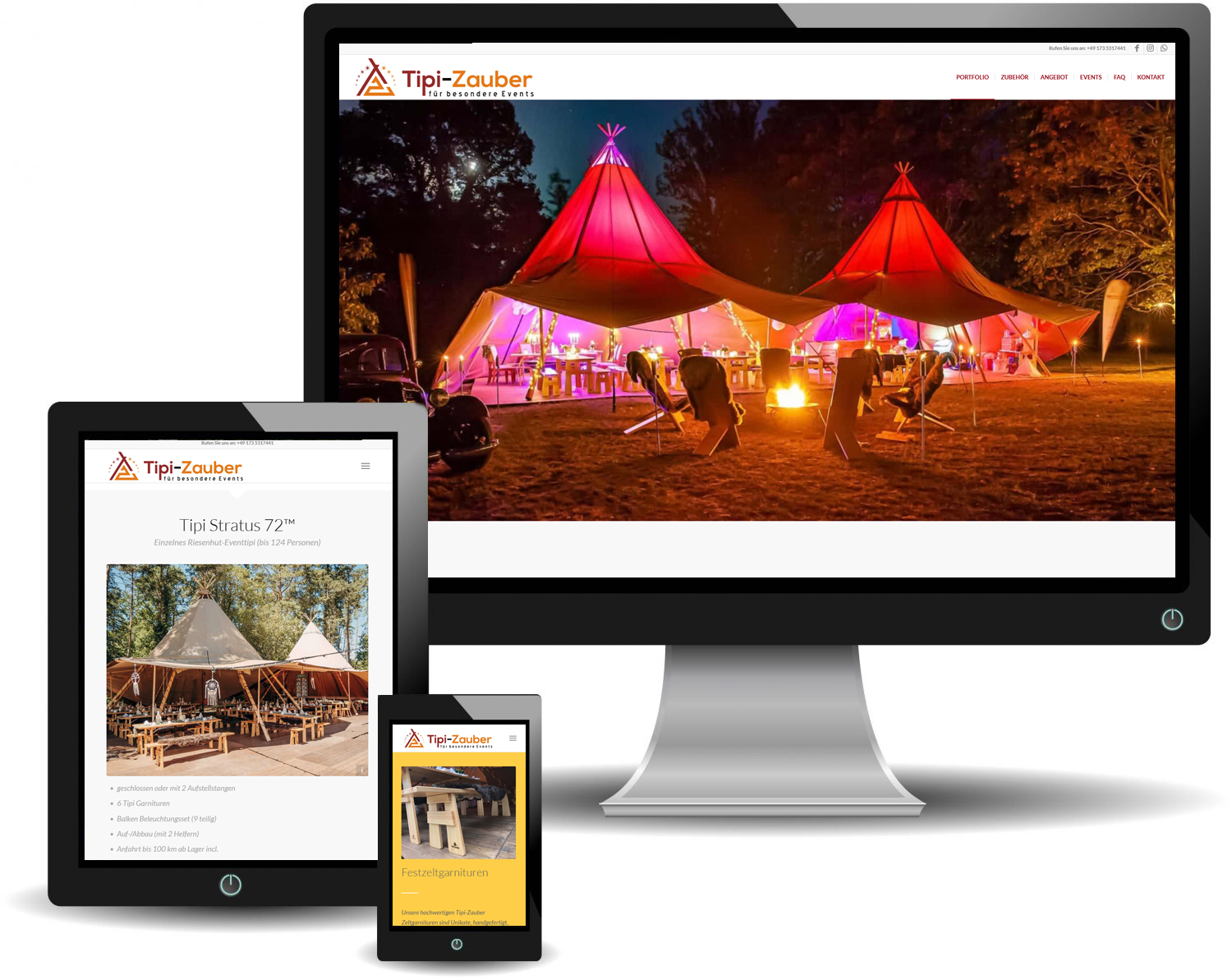 Foto: Daniel Anger Tipi-Zauber für besondere Events
